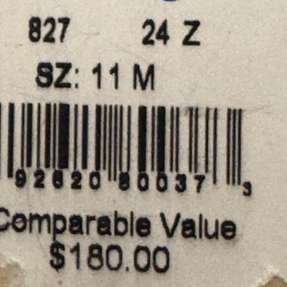 Sam Edelman High Ankle Heel Platform Silver & Crystals Sandals Size 11M NWOB - Picture 12 of 12